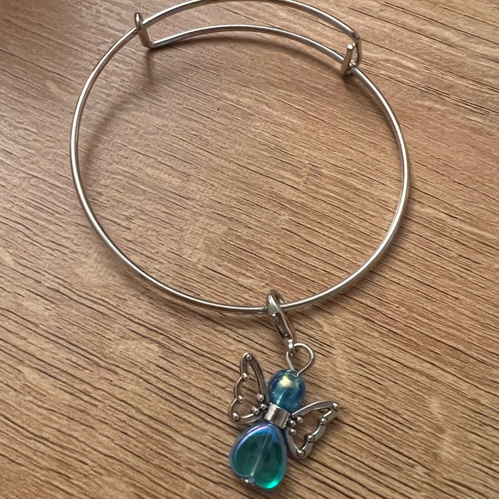 Blue Angel Charm Bracelet